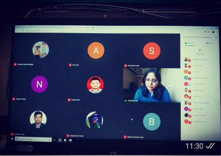 online conference and meeting